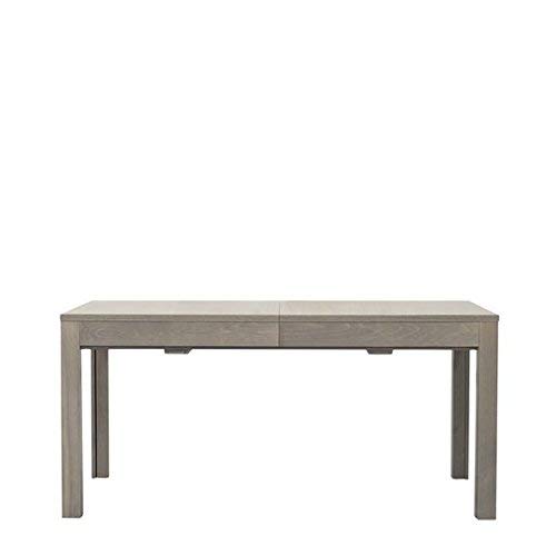 Fashion Commerce Roble Mesa, Madera nobilitato, Gris, 160 x 90 x 35 cm