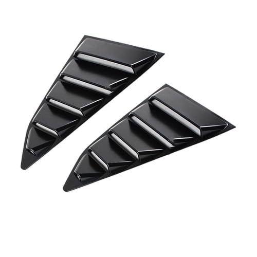 Persiennes de fenêtre pour voiture Camaro 2016-2022 lunette arrière noir brillant