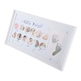 idéal pour les nouveaux parents : ce cadre est un idéal pour les nouveaux parents, offrant une façon unique de célébrer et de se souvenir de la première année de leur enfant