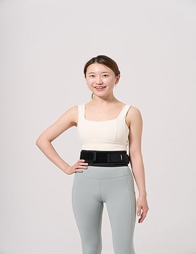 Faja pélvica lumbar ajustable de neopreno transpirable miniatura 2