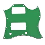 Dopro American Standard SG - Golpeador de cara completa para guitarra Gibson SG Special de EE. UU., color verde, 3 capas