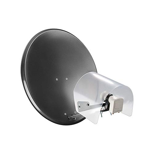 goobay 67190 Protection Contre Les Intempéries de la Tête Universelle Lnb de L´Antenne Parabolique Transparent