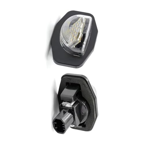 Luces para matrícula de automóvil que solucionan fallos de iluminación en matrícula vieja