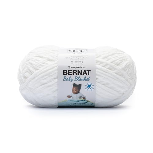 Bernat Baby Blanket Big Ball White