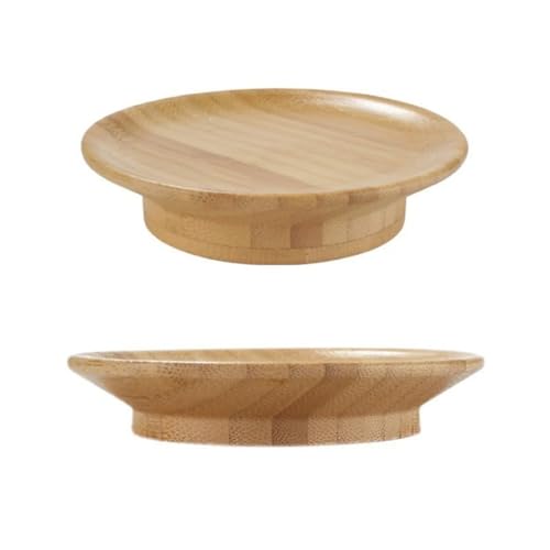 Bloepum Wine Glass Gourmet Tray Bamboo Wine Glass Lid Wine Glass Tray.