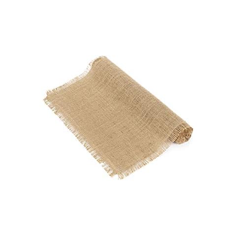 FSN Burlap Table Runner Cover