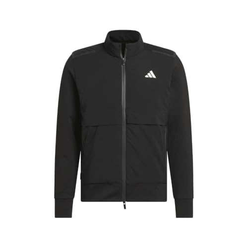 adidas Golf Men's Standard Ultimate365 Tour Frostguard Full-Zip Jacket, Black