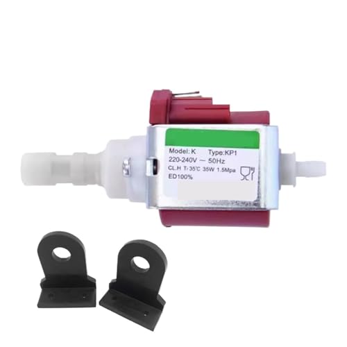 KP1 220 V 35 W 53 W Kaffeemaschinen-Magnetpumpe, Wasserpumpen-Waschmaschine Mit Halterung, Magnetpumpe, Elektromagnetischer Wasserpumpen-Teileaustausch(35W)