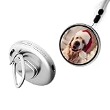 PINTURA x beam box Digital Badge Pin, Wearable GIF & Photo Display with Customizable Slideshow, Smart Pixel...
