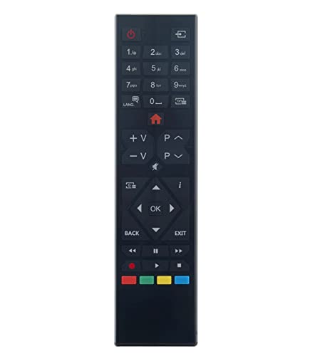AULCMEET RC39105 Replaced Remote Control fit for Bush Telefunken Finlux Edenwood Grandin Hitachi Prosonic Vestel 4K OLED Smart TV XH32G111D-W XF32G111-S C32H440A T24X740 TE32FHWS27TXH XH24D101D-W