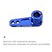 MECCANIXITY Aluminum Alloy 25T Steering Servo Arm Horn Dark Blue for 1/8 1/10 RC Car/Boat/Airplane Boat Accessories 2 Pcs