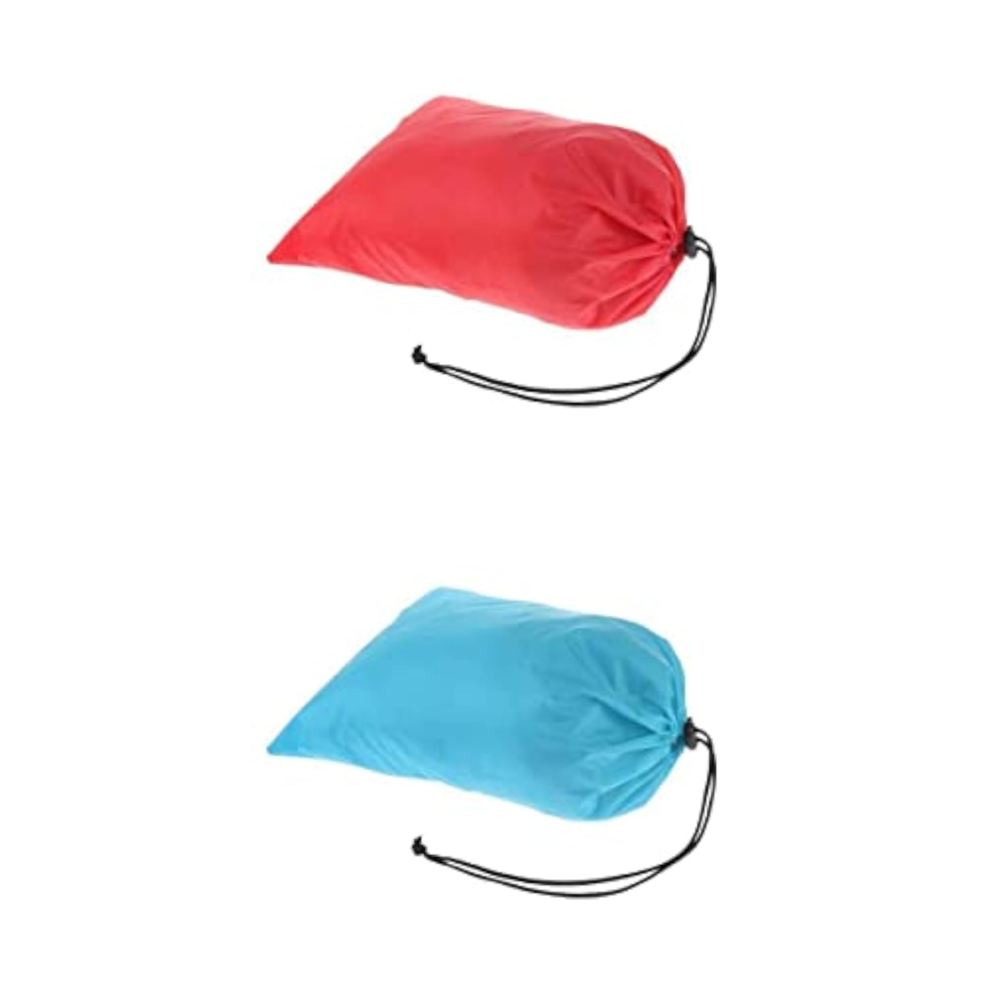 2 Pieces Waterproof Drawstring Storage Bag Stuff Bag for Clothes