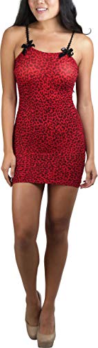 Image of ToBeInStyle Women's Stretch See Through Fishnet Novelty Mini Rave Party Dress