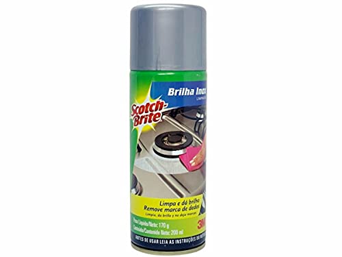Scotch-Brite, 3M, Brilha Inox, 200 ml