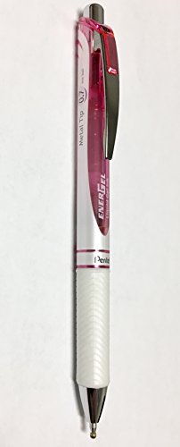 Pentel EnerGel Pearl Deluxe RTX, 0.7mm, Black Ink, Box of 24