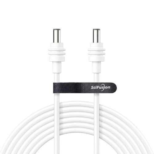 Image of Starlink Mini White Power Cable 20FT /6M, 18AWG DC5521 Replacement