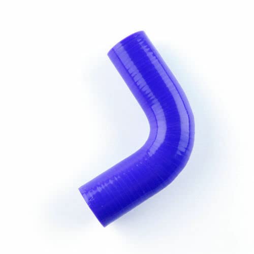 LUXERAD,Coude 90 Degrés 2,5" ID (63mm) Coupleur Silicone Tuyau,Prise D'air D'intercooler Turbo Renforcée 4 Plis Tuyauterie Industrielle Tuyaux Hydrauliques