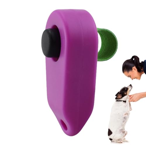 Humkopnl Hunde-Klicker zum Trainieren, Hundetrainings-Clicker – leicht, einfach zu bedienen, Haustier-Trainings-Clicker für Katzen, Welpen, Vögel, Verhaltenstraining