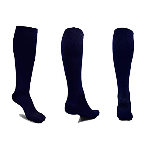 image for MIXSNOW 6 Pairs of Compression Socks for Men and Women for Running, Nu