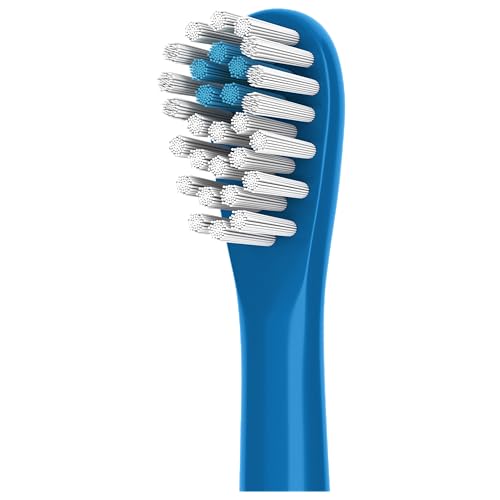 Image of Colgate Kids Battery Powered Toothbrush | Extra Soft Bristles | Flat-Laying Handle | Bluey | 2 Pack