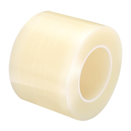 Image of MECCANIXITY Removable Protective Film Tape, 4 Inch x 656 Ft Surface Protective Scratch Film Tape Roll for Furniture, Electrical Appliances, Clear