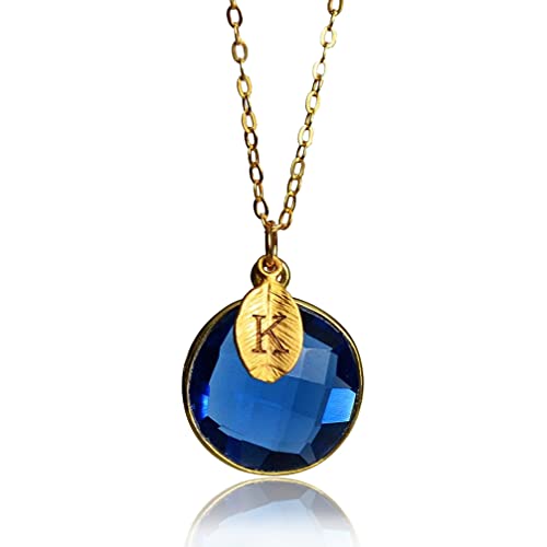 Susabella Sapphire Necklace, September Birthstone Necklace cover