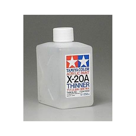 Tamiya Lacquer Thinner X-20A 250ml Extra Large (81040) [HTRC 3]