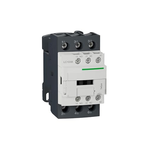 Contacteur tripolaire CA de haute précision 38 A bobine 24 V 50/60 Hz