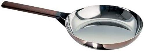Alessi La Cintura di Orione Padella per Fiammeggiare, Acciaio Inossidabile, Argento, 28 cm