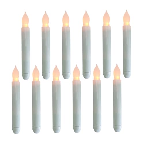 Velas LED sin parpadeo molesto Toddmomy de iluminación continua para el hogar