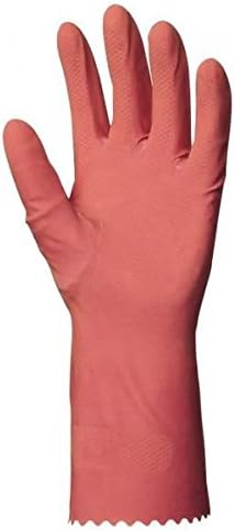 Euro Protection 5017 Pair of Household Latex Gloves, Pink, Pink, 5020