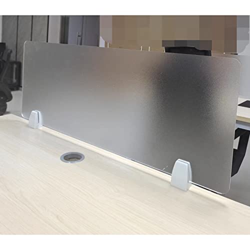 Séparateur de bureau en acrylique transparent cloison de table de travail 40x30 cm pour école