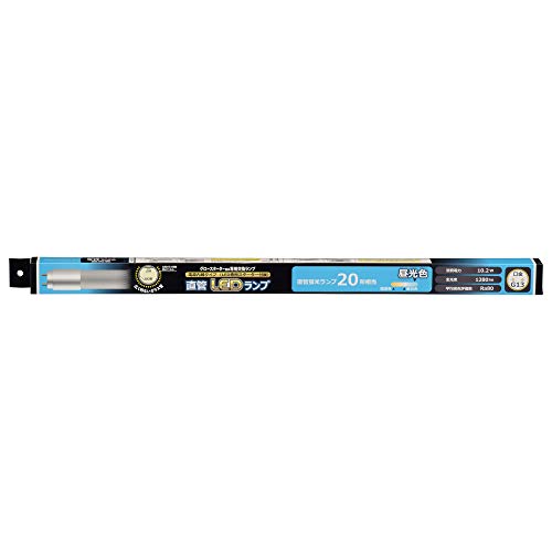 直管LEDランプ 20形相当 G13 昼光色 グロースターター器具専用 LDF20SS・D/10/13-U 06-3539 OHM オーム電機