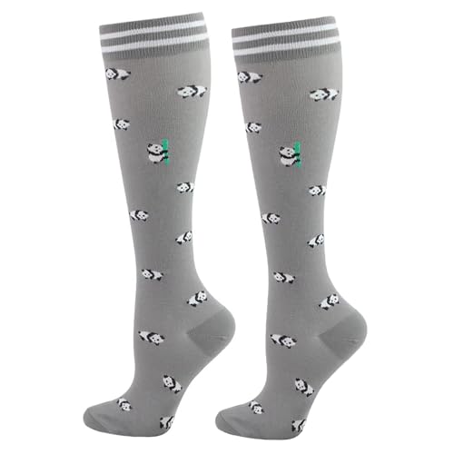 Unisex Compression Socks Breathable Sports Socks Knee-High Suitable for Outdoor Activities Men and Women