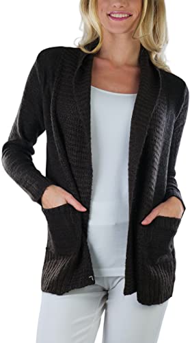 Image of ToBeInStyle Women's Warm Heavy Knit Long Sleeve Cardigans
