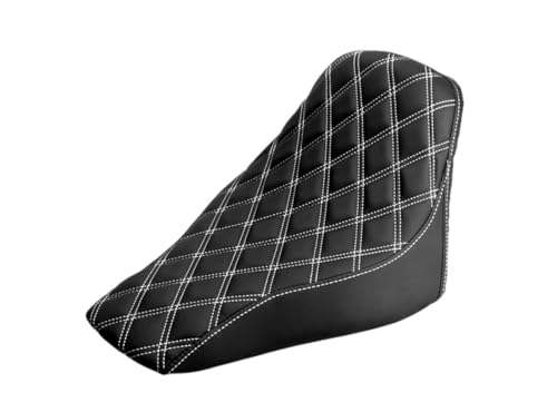 Siège conducteur Solo pour moto Softail Breakout selle profil bas cuir pour les longs road trips