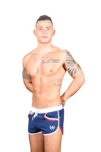 Andrew Christian Ultra Micro - Bañador para hombre Azul azul marino M