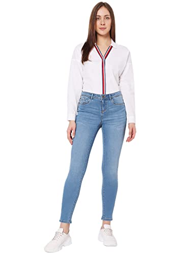 VERO Moda Women's Skinny Fit High Rise Jeans