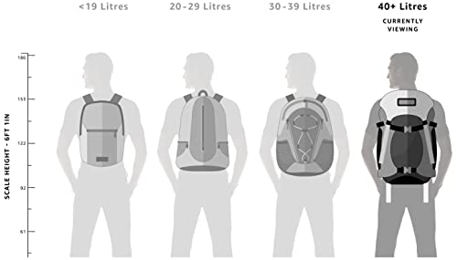 Image of TETON 65L Explorer Internal Frame Backpack for Hiking, Camping, Backpacking, Rain Cover Included