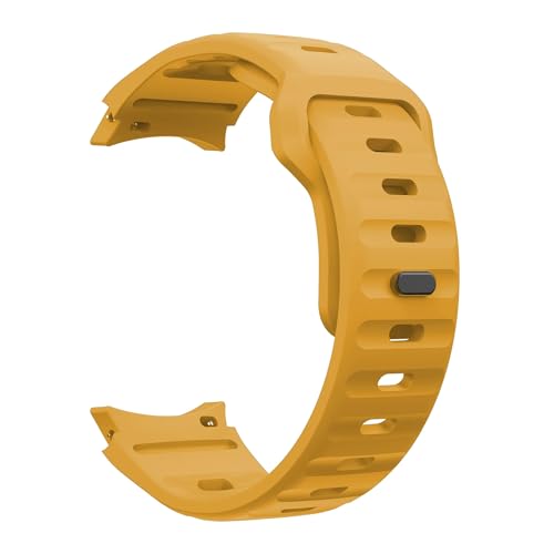 [X] vgԕXgbv Fit For Samsung Galaxy Watch 6 5 4 40 44mm 5Pro 45mm ԂȂoh Classic 43mm 47mm VR RA(Yellow,Watch 4 5 6 44MM