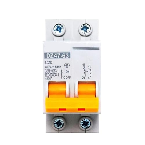 Disjoncteur solaire 400V 2P PV MCB 32A pour protection photovoltaïque