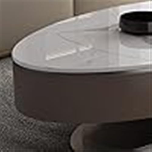 Table Basse Coffee Table with Drawers in The Living Room, Stainless Steel Frame, Stylish Cocktail pour Salon, Balcon – Image 5