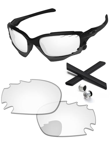 Image of Replacement Lenses for Oakley Racing Jacket /Jawbone Vented OO9171 62mm - Precision Fit, UV Block & Impact Resistant