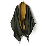 [フレイリビ] マフラー レディース 大判ストール 厚手 無地 襟巻き 柔らかい 結婚式 誕生日 クリスマス プレゼント 秋 冬