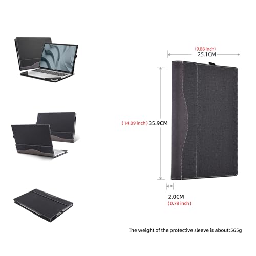Funda para Laptop Pro 16 PU Cuero Protectora miniatura 2