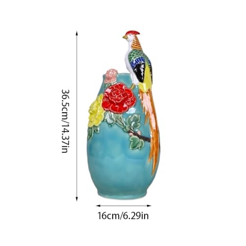 Vases en céramique pour planter des fleurs et décoration de table basse TUSUOD - 3