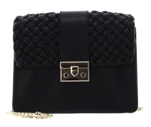 Sac à épaule bandoulière Woven Roros Black/Gold noir Seidenfelt Manufaktur