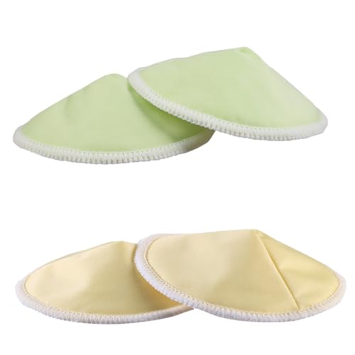 PartyKindom 14 Piezas Unidades Cojines Lactancia Materna Lavables Anti-galactorrea Forma de Cuenco Ergonómico Transpirables y Absorbentes para Madres Lactantes Protección Eficaz contra Fugas
