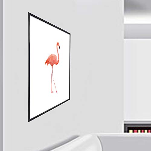 Idecorelife Frameology 1 Pcs 18 X 24 Inch Black Poster Frame - Large Size Picture Frame - Wall Hanging Decorative Display - Modern Smooth Wooden Finish Pack Of 1 18X24 Frames #TOP6