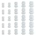 Produktbild Kabelverschraubung Set, 25 Stück Kabeldurchführung wasserdicht Einstellbar Kabelverschraubungen PG7 PG9 PG11 PG13.5 PG16 Grau Kabelverschraubungen